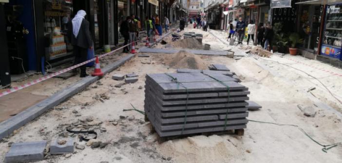 Tarihi Nusaybin Kapalı Çarşısında Çalışmalar Başladı