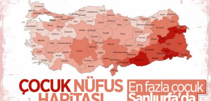 Türkiye'de Çocuk Nüfusu En Yüksek ve En Düşük İller