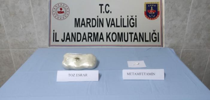 Uygulama noktasında uyuşturucu ele geçirildi