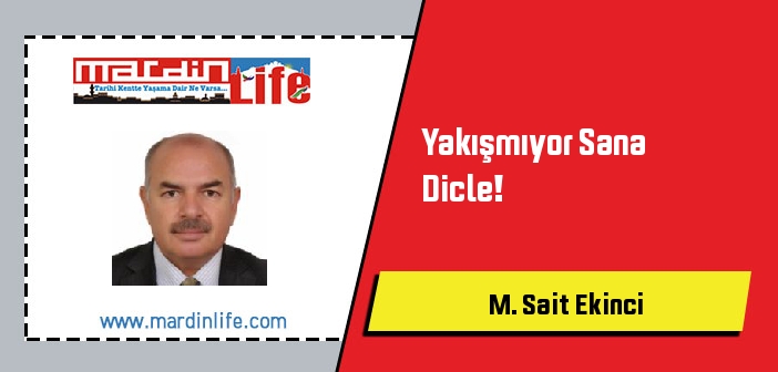 Yakışmıyor Sana Dicle!