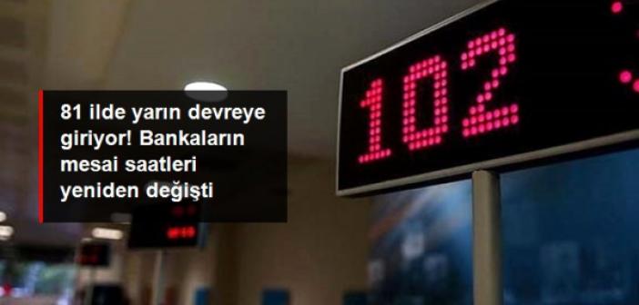 Bayram Öncesi Bankaların Mesai Saatleri Değişti