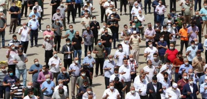 Mardin’de Filistinli şehitler için gıyabi cenaze namazı