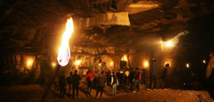 Mardin'deki Aslan Mağarası bir dizi çekimine ev sahipliği yaptı