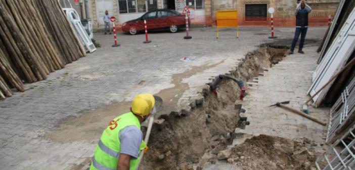 Midyat'ta doğal gaz çalışmaları durma noktasına geldi