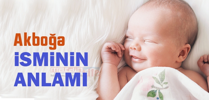Akboğa isminin anlamı nedir? Akboğa ne demek?