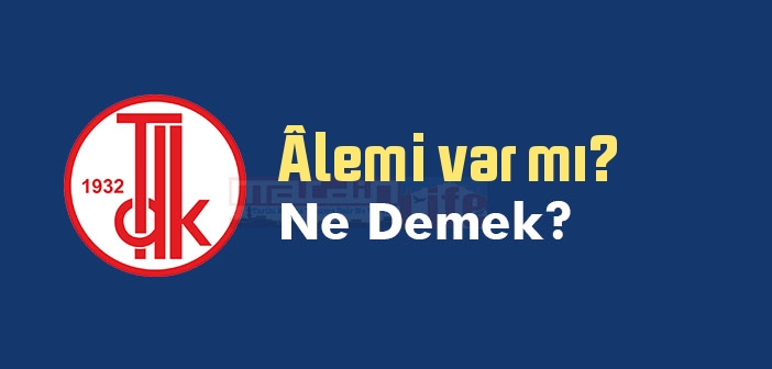 Âlemi var mı? ne demek? Âlemi var mı? sözünün anlamı nedir?