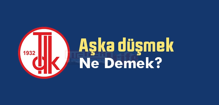 Aşka düşmek ne demek? Aşka düşmek sözünün anlamı nedir?