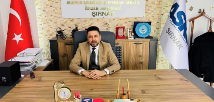 ASKON Şırnak Şube Başkanı Kesik: Şırnak'ta uçak seferleri arttırılsın