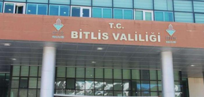 Bitlis Valiliğinden kentte yapılacak etkinliklere ilişkin açıklama