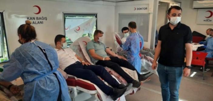 Cumhuriyet Savcılarından kan bağışına destek