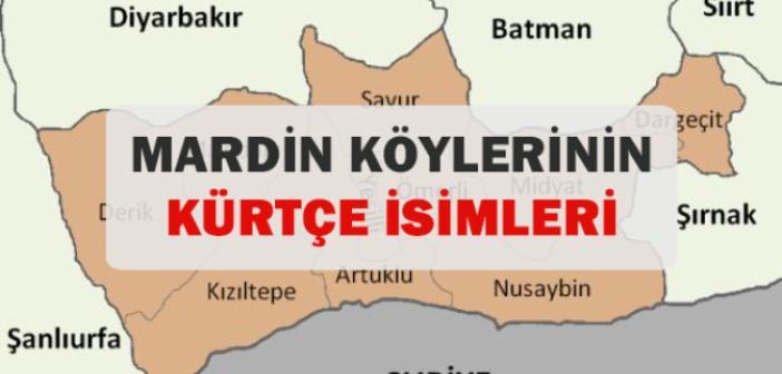 Dargeçit Köylerinin Kürtçe isimleri