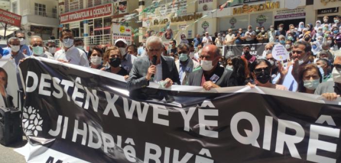 Deniz Poyraz’ın öldürülmesi Mardin'de protesto edildi