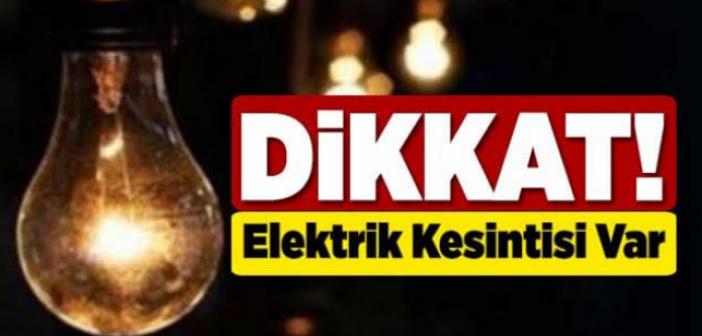 DEDAŞ'dan 'Elektrik kesintisi' uyarısı