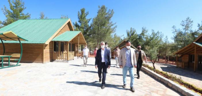 Gaziantep’teki Yamaçtepe Tabiat Parkı hazır