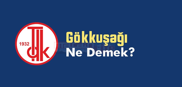 Gökkuşağı ne demek? TDK'ya göre Gökkuşağı kelime anlamı nedir? Gökkuşağı sözlük anlamı