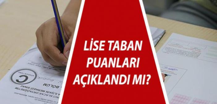 LGS 2022 Lisesi taban puanları kaç? 2022 Erzincan liseleri taban puanları kaç, yüzdelik dilimleri ne kadar?