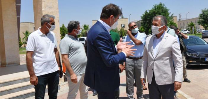 Mardin Milletvekili Demirkaya’dan hububatçılara ziyaret