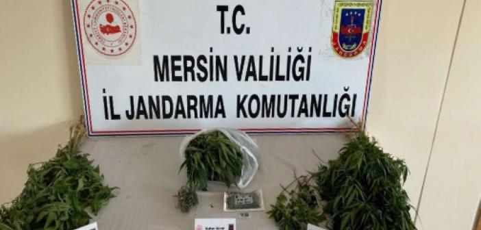Mersin'deki uyuşturucu operasyonunda 2 kişi yakalandı
