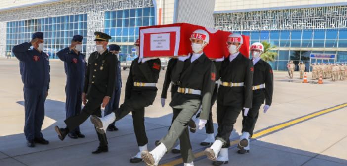 Silah kazasında şehit olan piyade er için Mardin’de tören düzenlendi