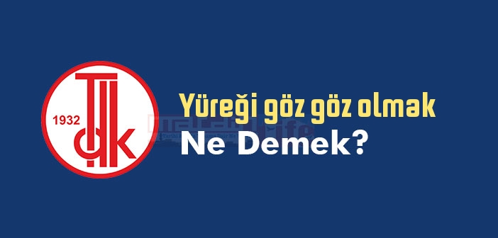 Yüreği göz göz olmak ne demek? Yüreği göz göz olmak sözünün anlamı nedir?