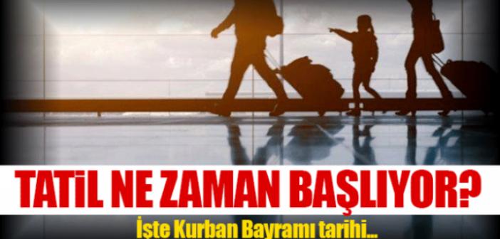 2021 Kurban Bayramı Tatili Kaç Gün? Bayram Tatili Ne Zaman Başlıyor?