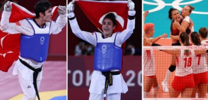 Türkiye Tokyo'da ilk madalyalarını aldı! Olimpiyatların ikinci gününden Türkiye'ye iyi haberler geliyor