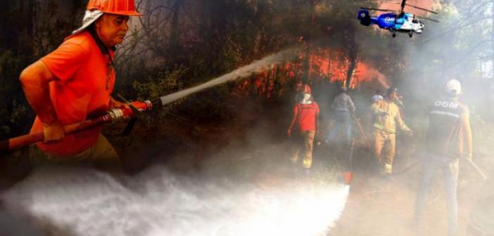 Alevlerle mücadele 5 ilde sürüyor | 2021 Orman Yangınları