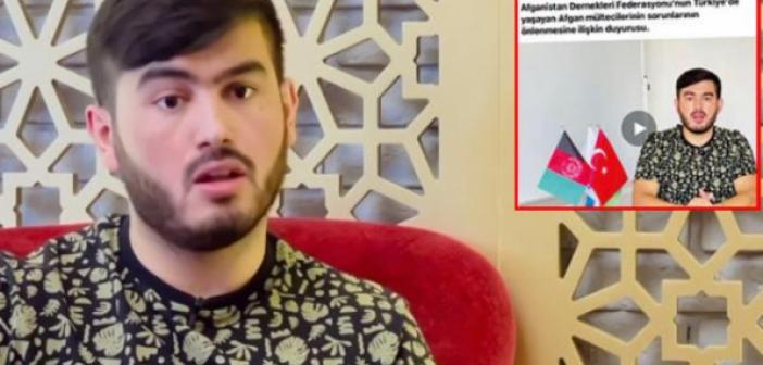 Videosuyla infial yaratan Saadat, Türkiye'de olduğu dönemde Afgan derneklerinin internet sitelerini yönetmiş