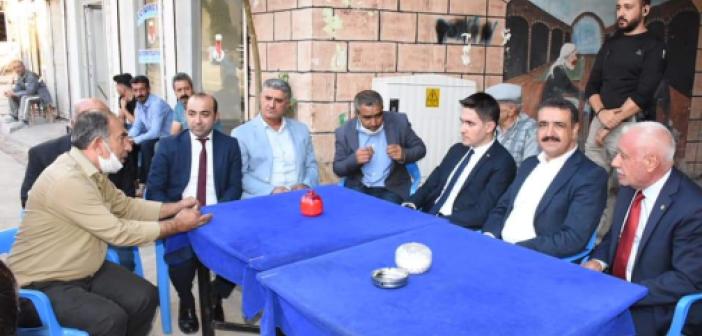Kaymakam Çakır halkla iç içe olmaya devam ediyor