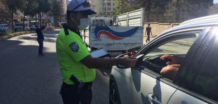 Kızıltepe'de trafik denetimleri sürüyor