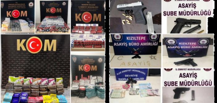 Akü ve Güvercin Hırsızları ile birlikte bir ayda 171 kişi gözaltına alındı