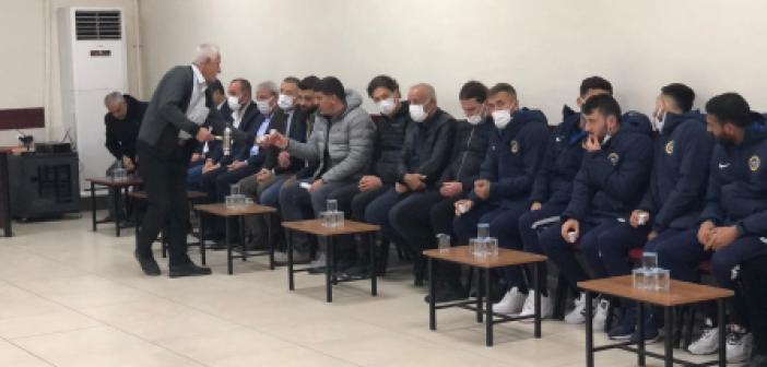 Mardin 1969 Spor'dan taktir toplayan taziye ziyareti