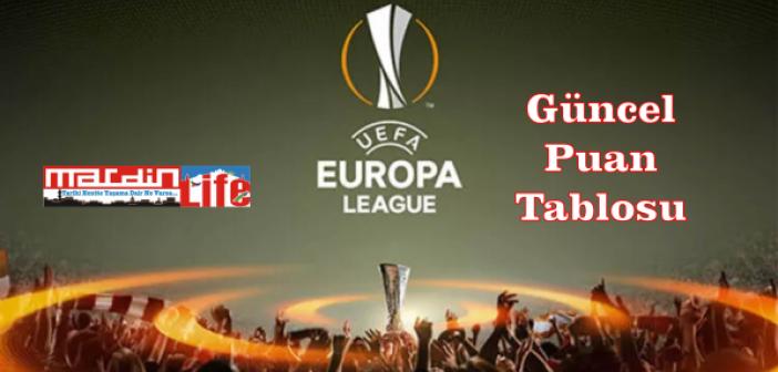 2022 UEFA Avrupa Ligi Grup Puanları (GÜNCEL)