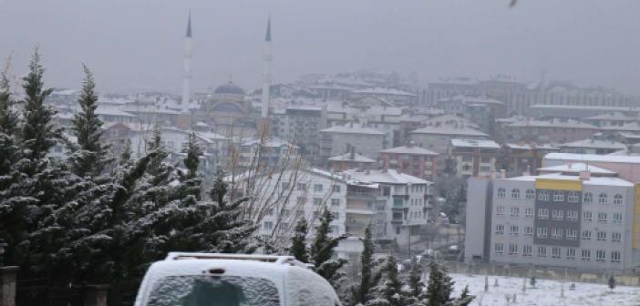 Ankara'da kar yağışı