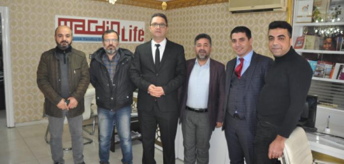 Başeğmez'den gazetemize ziyaret