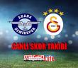 CANLI MAÇ SKORU! Adana Demirspor - Galatasaray maç skoru, maç detayları, önemli anlar takibi