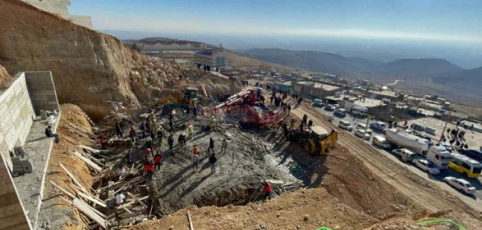 Enkaz altında kalan işçilerin kimlik bilgilerine ulaşıldı