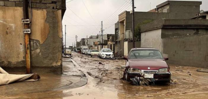 Erbil'de sel felaketi: 12 kişi hayatını kaybetti, binden fazla ev zarar gördü