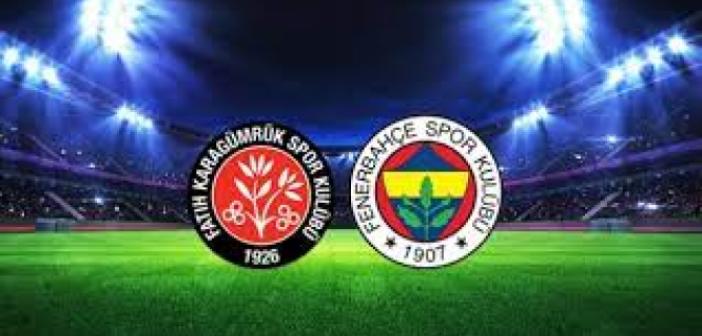 Fatih Karagümrük Fenerbahçe maçı ne zaman? Saat kaçta ve hangi kanalda canlı yayınlanacak? FB maçı izle
