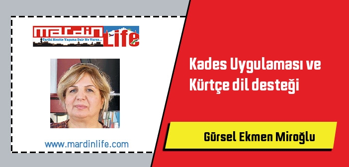 Kades Uygulaması ve Kürtçe dil desteği