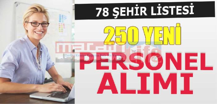 Kamuya 2022 yılında 78 Şehirde 250 Uzman Devlet Personel Alımı yapılacak? Başvuru şartları ne? Nereye başvurulur?