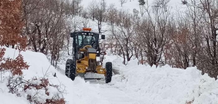 Sivas'ta kar nedeniyle 39 köye ulaşılamıyor