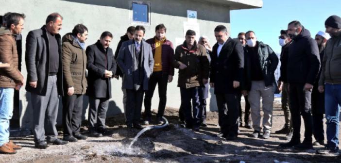 Van’da bir mahallenin daha hayvan içme sorunu çözüldü