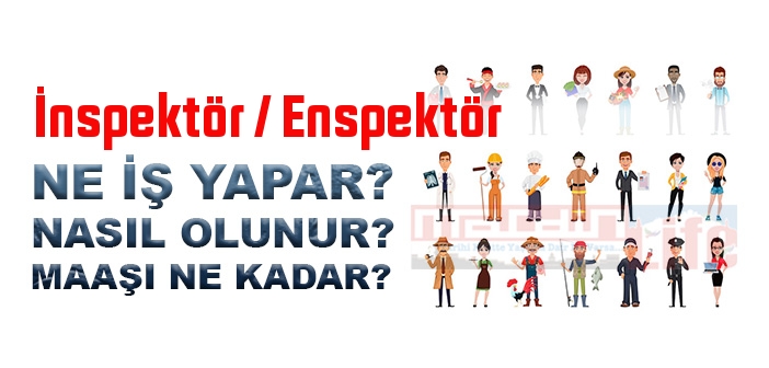İnspektör / Enspektör nedir, ne iş yapar? İnspektör / Enspektör olma şartları, 2022 maaşları ne kadar, nasıl olunur?
