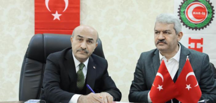 Büyükşehir Belediyesi’nde Ek Protokol Sözleşmesi Sevinci