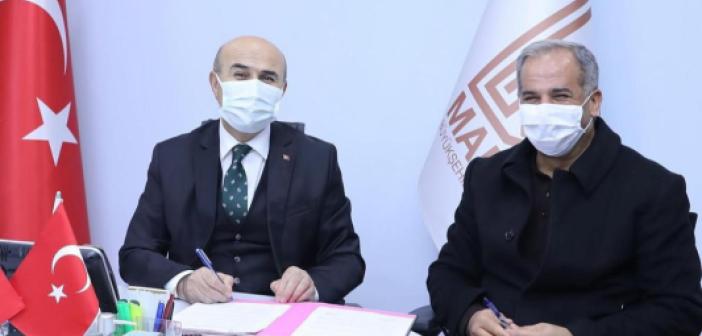 Büyükşehir belediyesinde imzalar atıldı