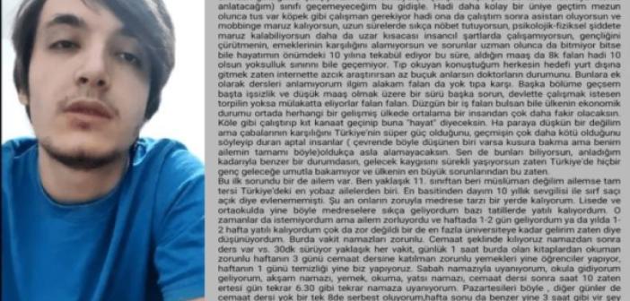 FÜ Tıp Fakültesi öğrencisi Enes Kara intihar etti