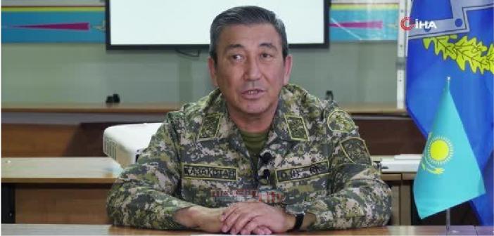 Kazakistan Savunma Bakanlığı: Teröristler tamamen öldürülene kadar operasyonlar devam edecek