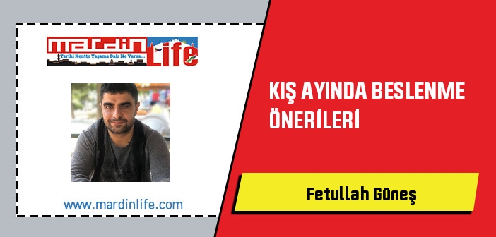 KIŞ AYINDA BESLENME ÖNERİLERİ