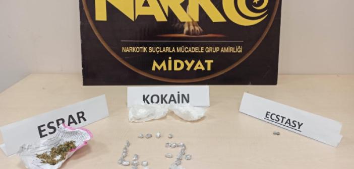 Midyat'ta uyuşturucu operasyonu